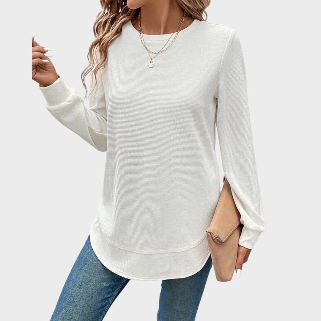 Alisa | Blūze ar Garām Piedurknēm