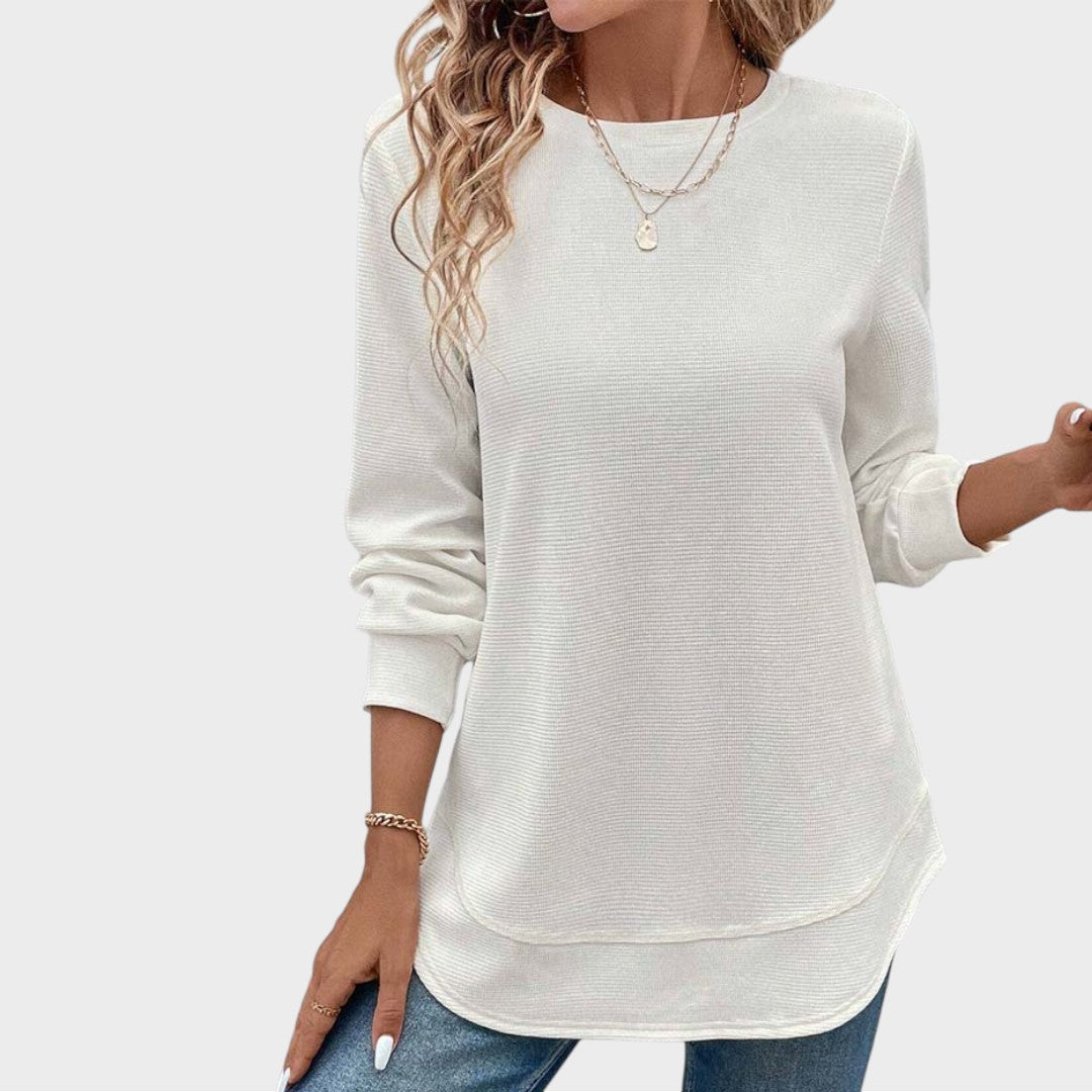 Alisa | Blūze ar Garām Piedurknēm