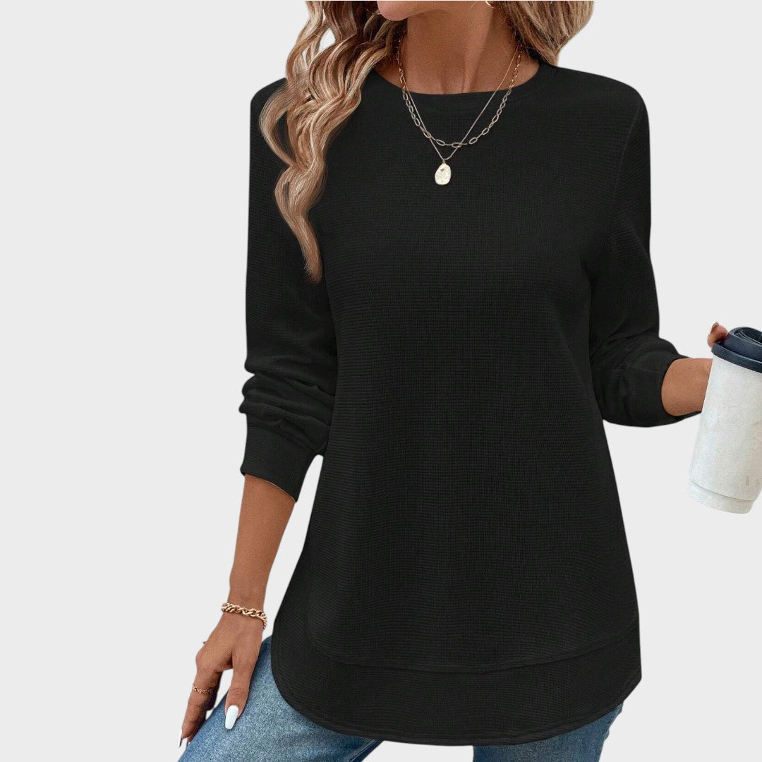 Alisa | Blūze ar Garām Piedurknēm